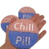 Blackberry Chill Pill bruisbal hand
